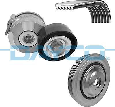 Dayco KPV743 - Jeu de courroies trapézoïdales à nervures droxauto.com