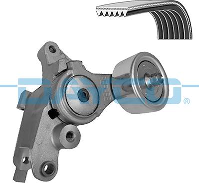 Dayco KPV730 - Jeu de courroies trapézoïdales à nervures droxauto.com