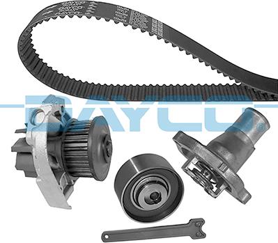 Dayco KTBWP4662T1 - Pompe à eau + kit de courroie de distribution droxauto.com