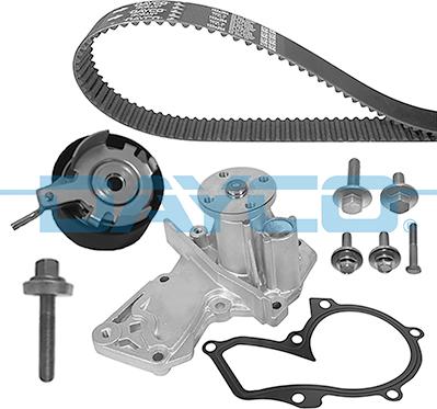 Dayco KTBWP4610 - Pompe à eau + kit de courroie de distribution droxauto.com