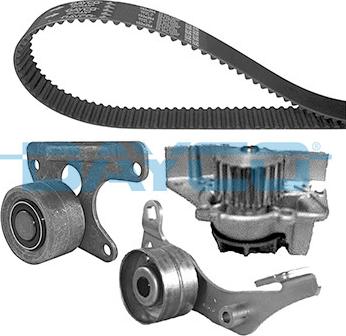 Dayco KTBWP1053 - Pompe à eau + kit de courroie de distribution droxauto.com