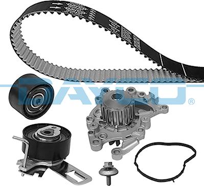 Dayco KTBWP12080K - Pompe à eau + kit de courroie de distribution droxauto.com