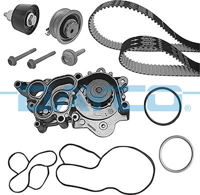 Dayco KTBWP8190 - Pompe à eau + kit de courroie de distribution droxauto.com