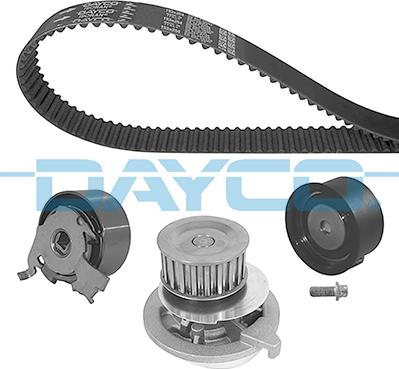 Dayco KTBWP2571 - Pompe à eau + kit de courroie de distribution droxauto.com