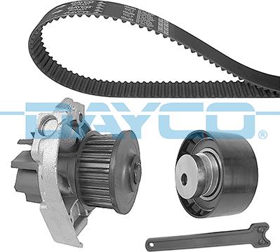 Dayco KTBWP2853 - Pompe à eau + kit de courroie de distribution droxauto.com