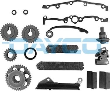 Dayco KTC1041 - Kit de distribution par chaîne droxauto.com
