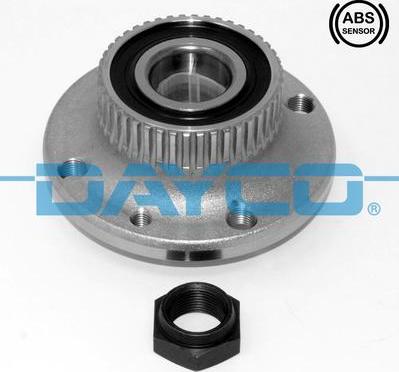 Dayco KWD1172 - Kit de roulements de roue droxauto.com