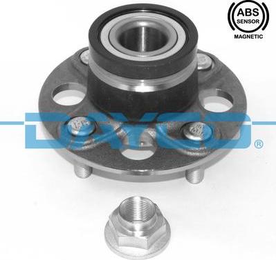 Dayco KWD1280 - Kit de roulements de roue droxauto.com