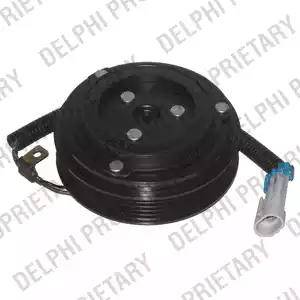 Delphi 0165004/0 - Embrayage magnétique, pour compresseurs de climatisation droxauto.com