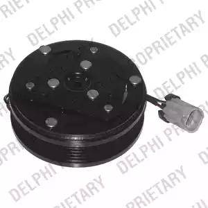 Delphi 0165012/0 - Embrayage magnétique, pour compresseurs de climatisation droxauto.com