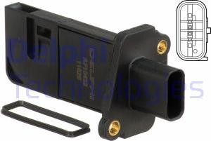 Delphi AF10432-17B1 - Débitmètre de masse d'air droxauto.com