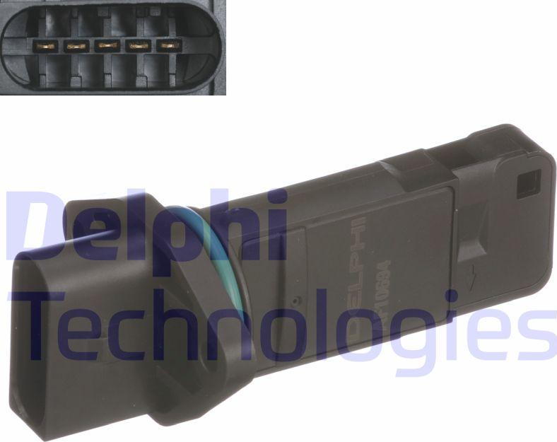 Delphi AF10694-11B1 - Débitmètre de masse d'air droxauto.com