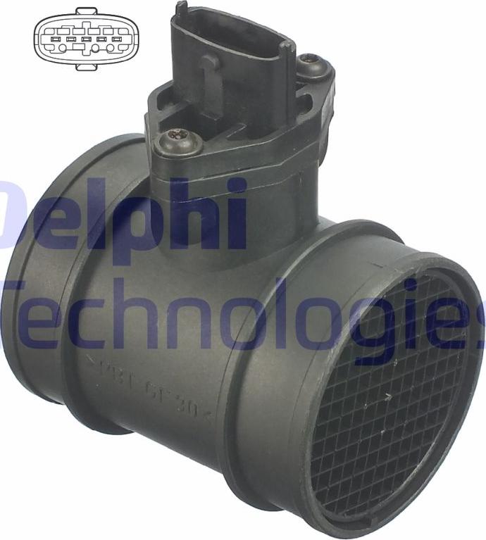 Delphi AF10274-12B1 - Débitmètre de masse d'air droxauto.com