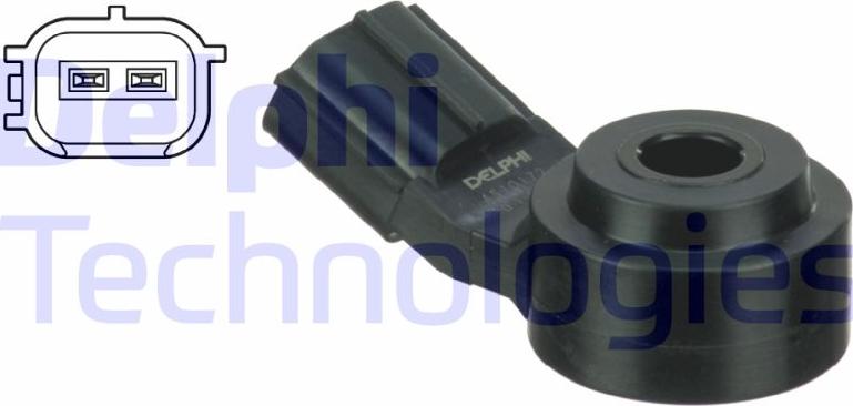 Delphi AS10172 - Capteur de cognement droxauto.com