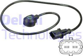 Delphi AS10213 - Capteur de cognement droxauto.com