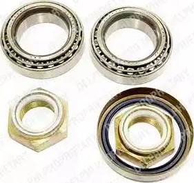 Delphi BK401 - Kit de roulements de roue droxauto.com