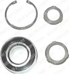 Delphi BK418 - Kit de roulements de roue droxauto.com
