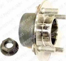 Delphi BK684 - Moyeu de roue droxauto.com