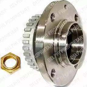 Delphi BK676 - Moyeu de roue droxauto.com