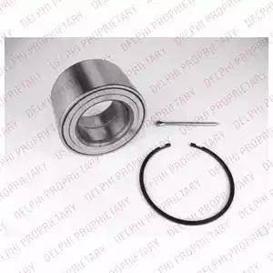 Delphi BK1494 - Kit de roulements de roue droxauto.com