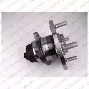 Delphi BK1493 - Moyeu de roue droxauto.com