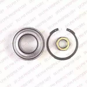 Delphi BK1414 - Kit de roulements de roue droxauto.com