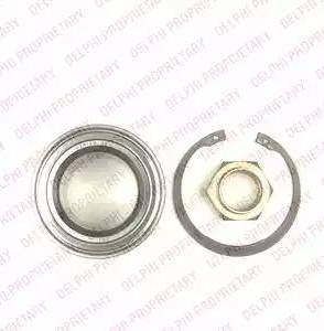 Delphi BK1418 - Kit de roulements de roue droxauto.com