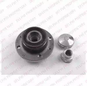 Delphi BK1542 - Kit de roulements de roue droxauto.com
