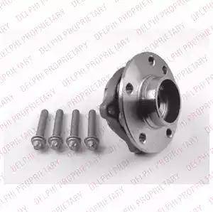 Delphi BK1561 - Moyeu de roue droxauto.com