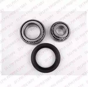Delphi BK1501 - Kit de roulements de roue droxauto.com