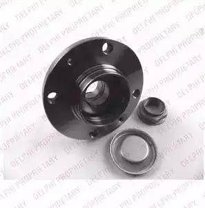 Delphi BK1511 - Moyeu de roue droxauto.com