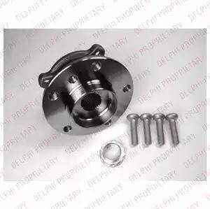 Delphi BK1581 - Kit de roulements de roue droxauto.com