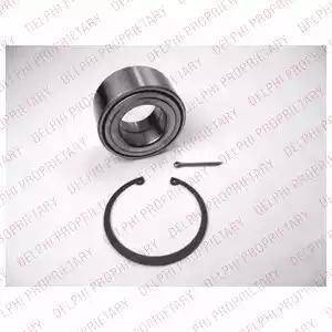 Delphi BK1583 - Kit de roulements de roue droxauto.com