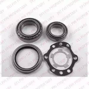 Delphi BK1538 - Kit de roulements de roue droxauto.com