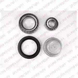 Delphi BK1524 - Kit de roulements de roue droxauto.com