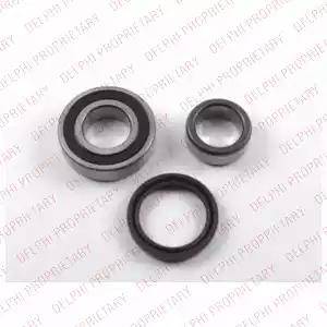 Delphi BK1521 - Kit de roulements de roue droxauto.com