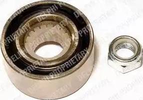 Delphi BK1112 - Kit de roulements de roue droxauto.com