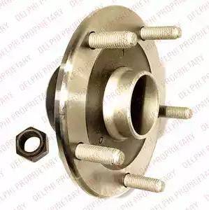 Delphi BK1308 - Kit de roulements de roue droxauto.com