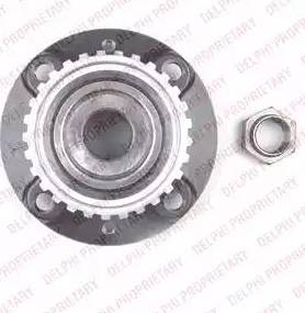 Delphi BK1383 - Moyeu de roue droxauto.com