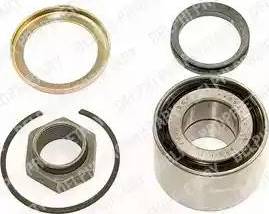 Delphi BK1290 - Moyeu de roue droxauto.com