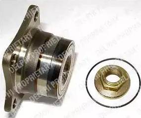 Delphi BK1212 - Kit de roulements de roue droxauto.com