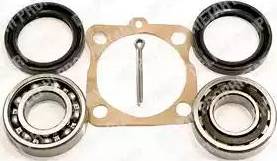 Delphi BK174 - Kit de roulements de roue droxauto.com