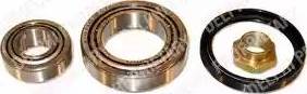 Delphi BK364 - Kit de roulements de roue droxauto.com