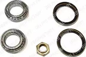 Delphi BK258 - Kit de roulements de roue droxauto.com