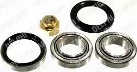 Delphi BK257 - Kit de roulements de roue droxauto.com