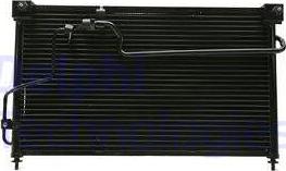 Delphi CF1095 - Condensateur, climatisation droxauto.com