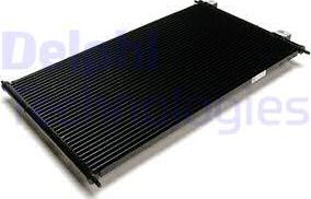 Delphi CF1087 - Condensateur, climatisation droxauto.com