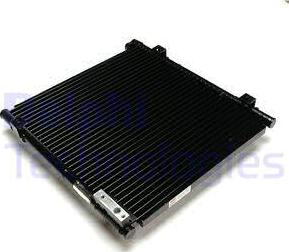 Delphi CF1127 - Condensateur, climatisation droxauto.com