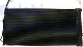 Delphi CF20024 - Condensateur, climatisation droxauto.com