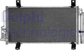 Delphi CF20154 - Condensateur, climatisation droxauto.com